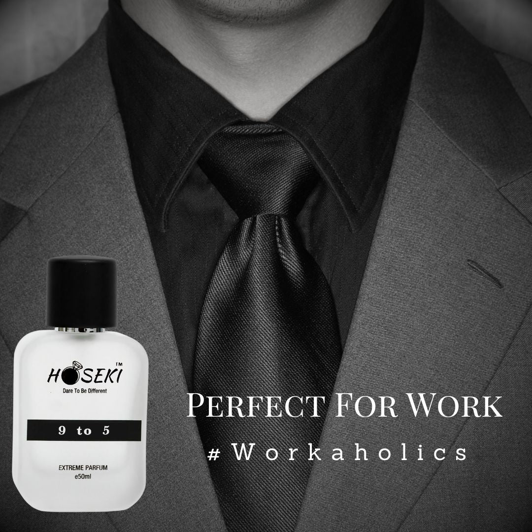 9 to 5 Parfum for Men by Hoseki – Effortless Confidence from Dawn to Dusk