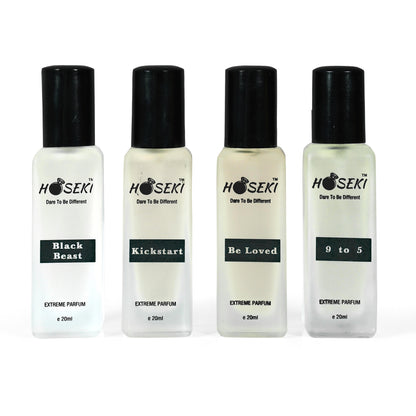 4 Luxury Miniature Fragrance Gift Set By Hoseki